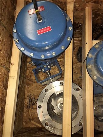 Neles Jamesbury 8″-150 V-Ball Control Valve type R11