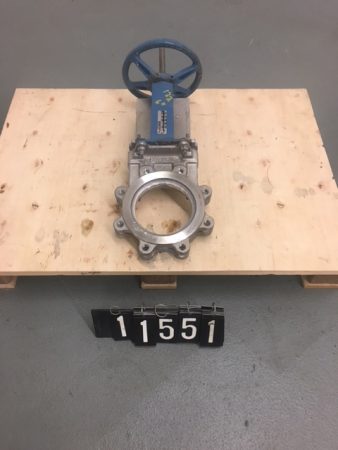 Dezurik 6″-150 Knife Gate Valve Hand Wheel Operated