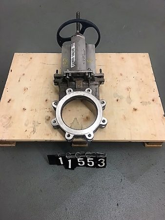 Fabri-Valve 8″-150 Knife Gate Valve Hand Wheel Operated