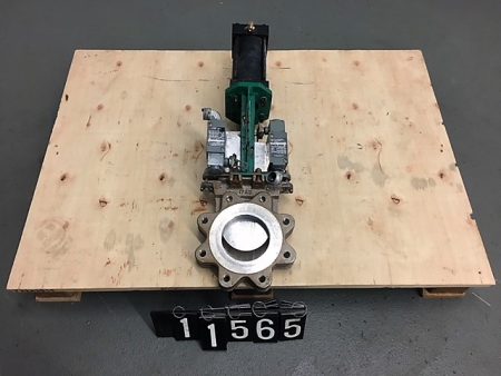 Rovalve 4″-150 Knife Gate Valve Air Operated