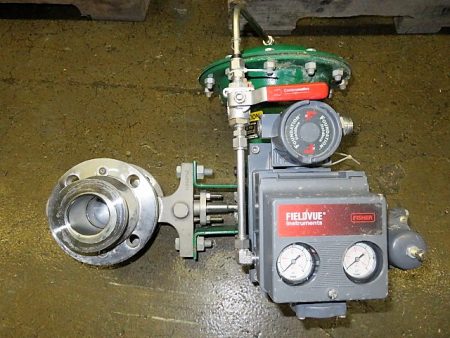 Fisher 2″ V150 Control V-Ball Valve , material 316 Stainless