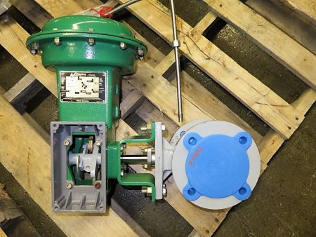 Fisher 3″ V150 V-Ball Control Valve , material WCB/316