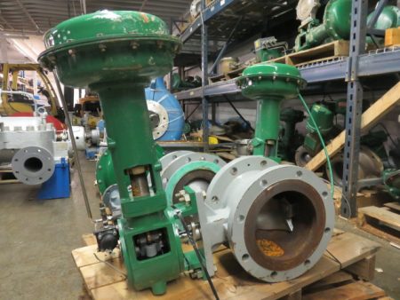 Fisher 8″ V150 V-Ball Control Valve , material wcc/316ss