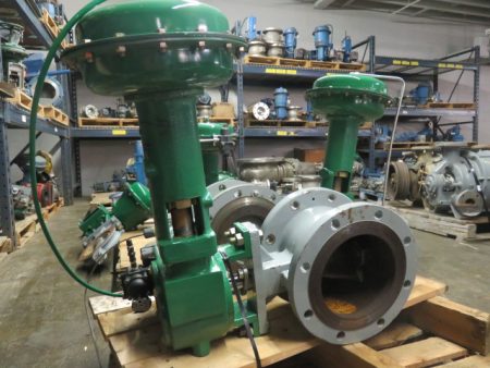 Fisher 8″ V150 V-Ball Control Valve , material wcc/316ss