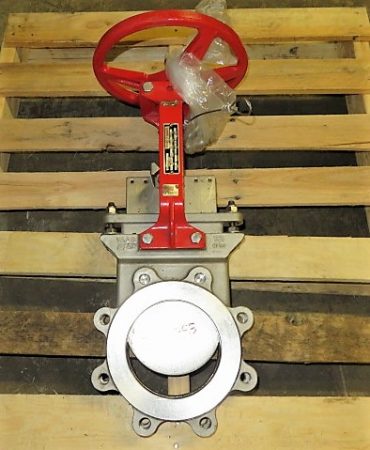 6″-150 Vaas Knife Gate Valve Hand Wheel Operated