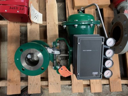 Fisher 3″ V150 V-Ball Control Valve, New Storeroom Spare