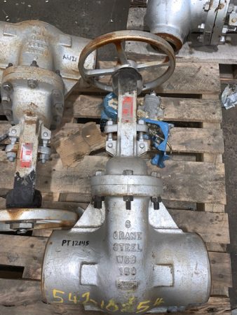 6″ 150# Crane Butt Weld WCB 47 1/2 XUF Gate Valve NEW