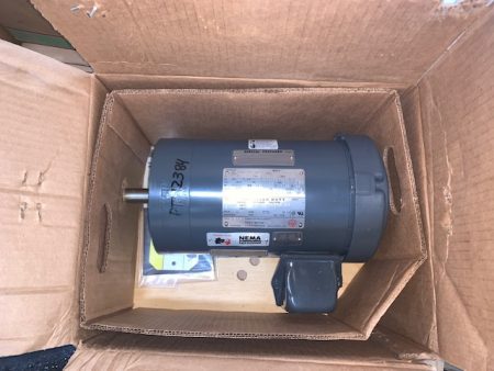 2hp 1750rpm 460v 145TC US Motors AC Motor, New Storeroom Spare