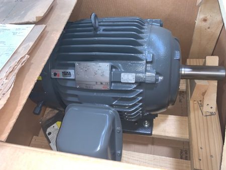 25hp 1775rpm 460v frame 284T US Motors AC Motor, New Storeroom Spare