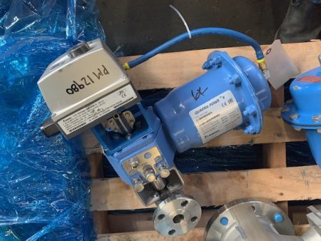 Neles Jamesbury 1″-150  V-Ball Valve with Pneumatic Actuator , Unused