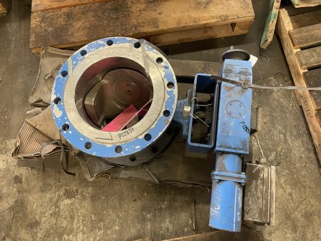 12″ DN300 Neles Jamesbury V-Ball Valve Air Operated Stainless