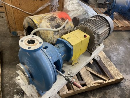 Summit 2196 MTO size 2×3-13 Stainless Steel Pump with base and 30hp motor