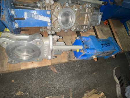 TL 3″-150 Knife gate valve with pneumatic actuator