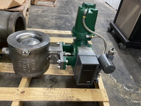 Fisher 8″ V200 Stainless Steel V-Ball Control Valve