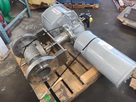 Mc Canna Flowserve 6″ class 600 Ball Valve Air Operated