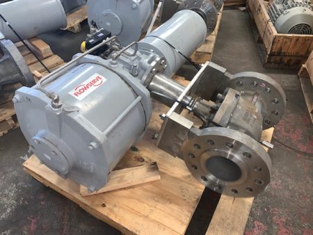 Mc Canna Flowserve 6″ class 600 Ball Valve Air Operated