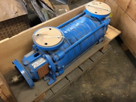 Goulds 3355 Multi-Stage Castiron Pump 1.5×2.5-7A New Storeroom Spare