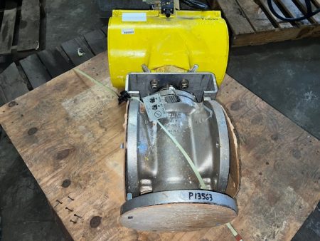 8″ Stainless Steel Tufline 3 way AX Plug Valve , Air Operated