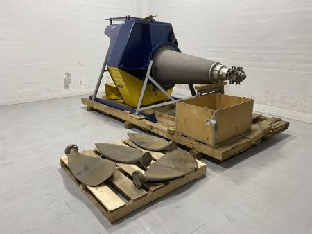 Sulzer STB-65.100 Side Mount Agitator, 4-Vane 57” Diameter Stainless Steel Propeller