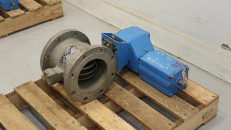 Neles 6″ V-Ball Valve, Stainless Steel Body, Stainless Steel Ball, Stainless Steel Shaft, Stainless Steel Seat, PDTO, With Q-Trim Technology