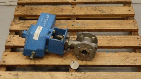 Metso 015-RECA01AJJST 1″ Stainless Steel V-Ball Control Valve