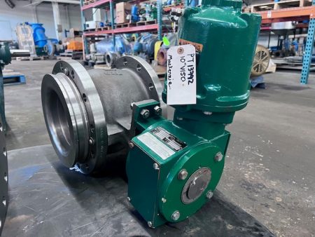 10″ V150 Stainless Steel Fisher V-Ball Control Valve