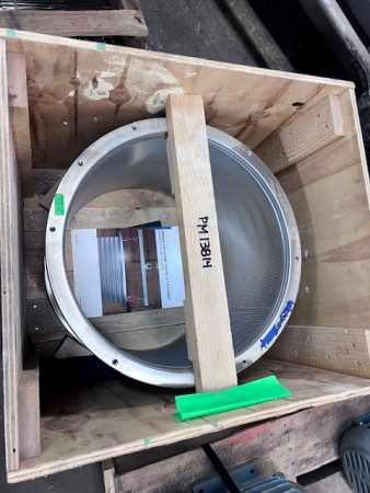 0,2 mm Andritz Slotted Pressure Screen Basket