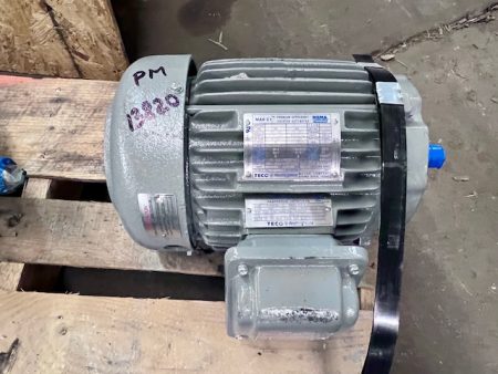 1.5 HP Teco Westinghouse Motor, 1730 RPM, 230/460V