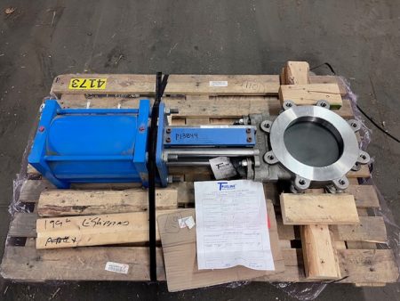 8″ Trueline TL Pneumatic Knife Gate Valve, New Storeroom Spare