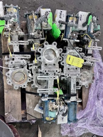 4″ Dezurik KGC Knife Gate Valve with Pneumatic Actuator