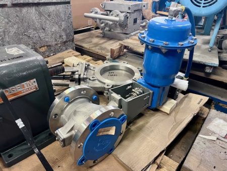 4″ Neles Jamesbury Stainless Steel V-Ball Control Valve