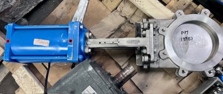 8″ Davis Stainless Steel Pneumatic Knife Gate Valve