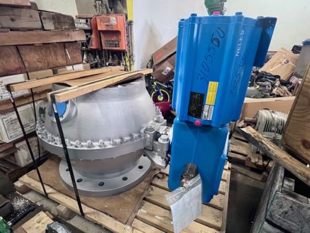 24″ Neles Stainless Steel Digester Valve