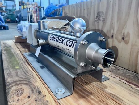 Seepex BCSB 2-12 Stainless Steel Progressive Cavity Pump, 1.5HP