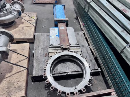 24″ Orbinox ET Stainless Steel Air Operated Knife Gate Valve
