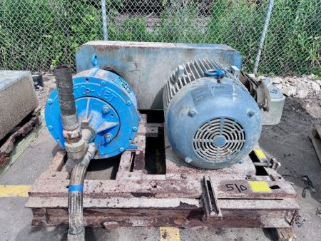 Roto-jet RGB S484 3×2 High-Pressure Pump with Base and Motor