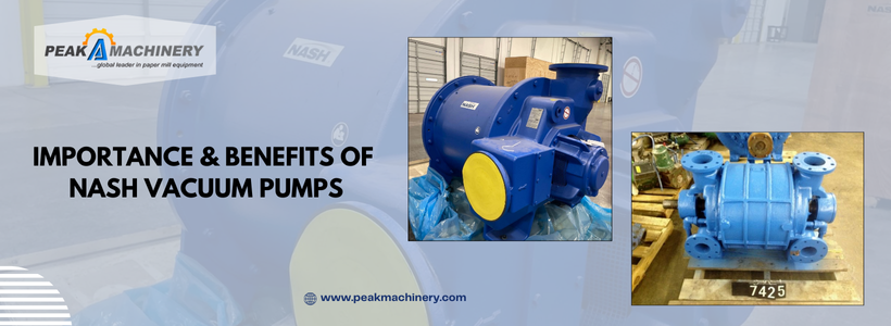 Importance and Benefits of Nash Vacuum Pumps